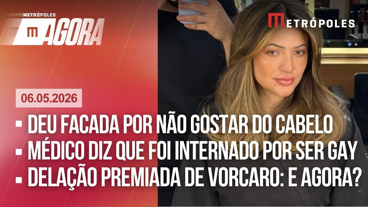 AO VIVO - Mulher esfaqueia cabeleireiro por não gostar de corte/ Delação de Vorcaro: e agora?