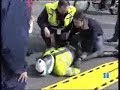 accident motorista de la guardia civil
