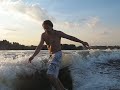 Wakesurfing