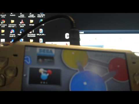 how to put megadrive emulator on psp