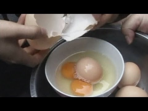 Telur Gergasi 3-Dalam-1 Ditemui Di Kampung