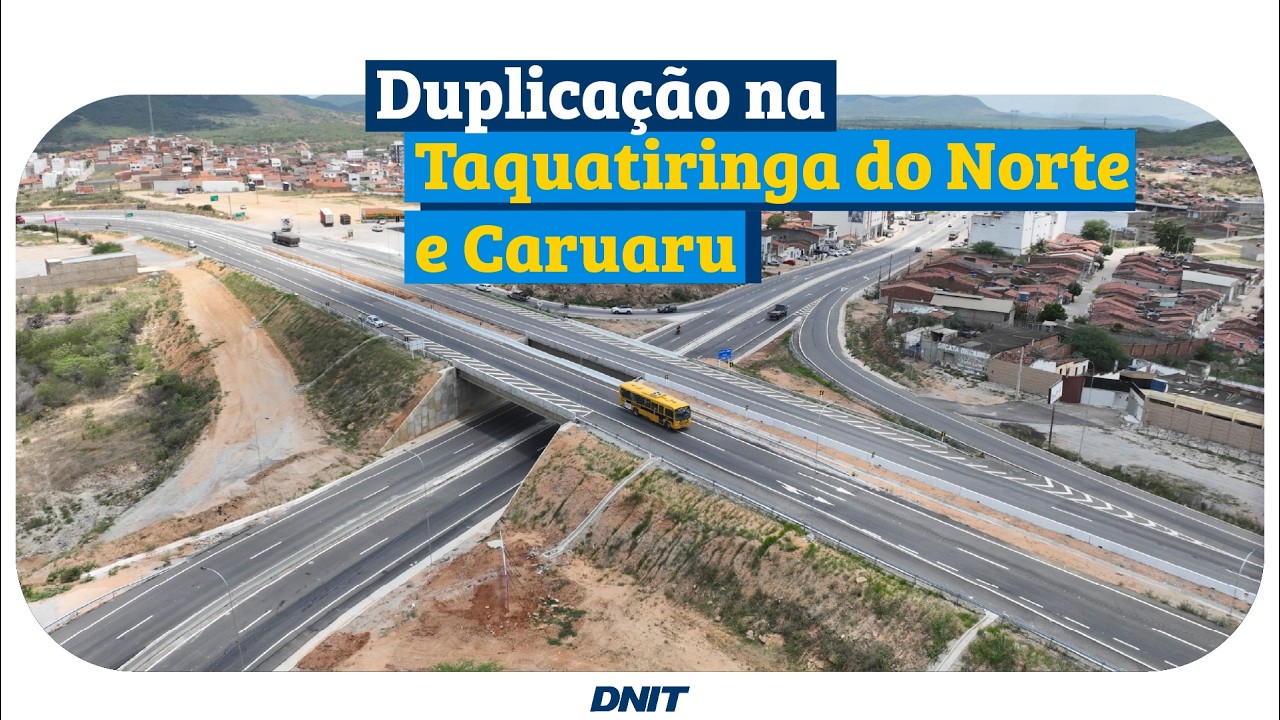 Duplicação da BR-104/PE, entre Taquaritinga do Norte e Caruaru