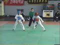 taekwondo sparring match women 3 taekwondo sparring match women 3
