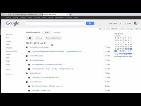 how to eliminate google history