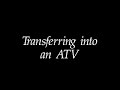 quadriplegic transfers onto an atv 4 wheeler