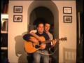 Andy and Ben play guitar