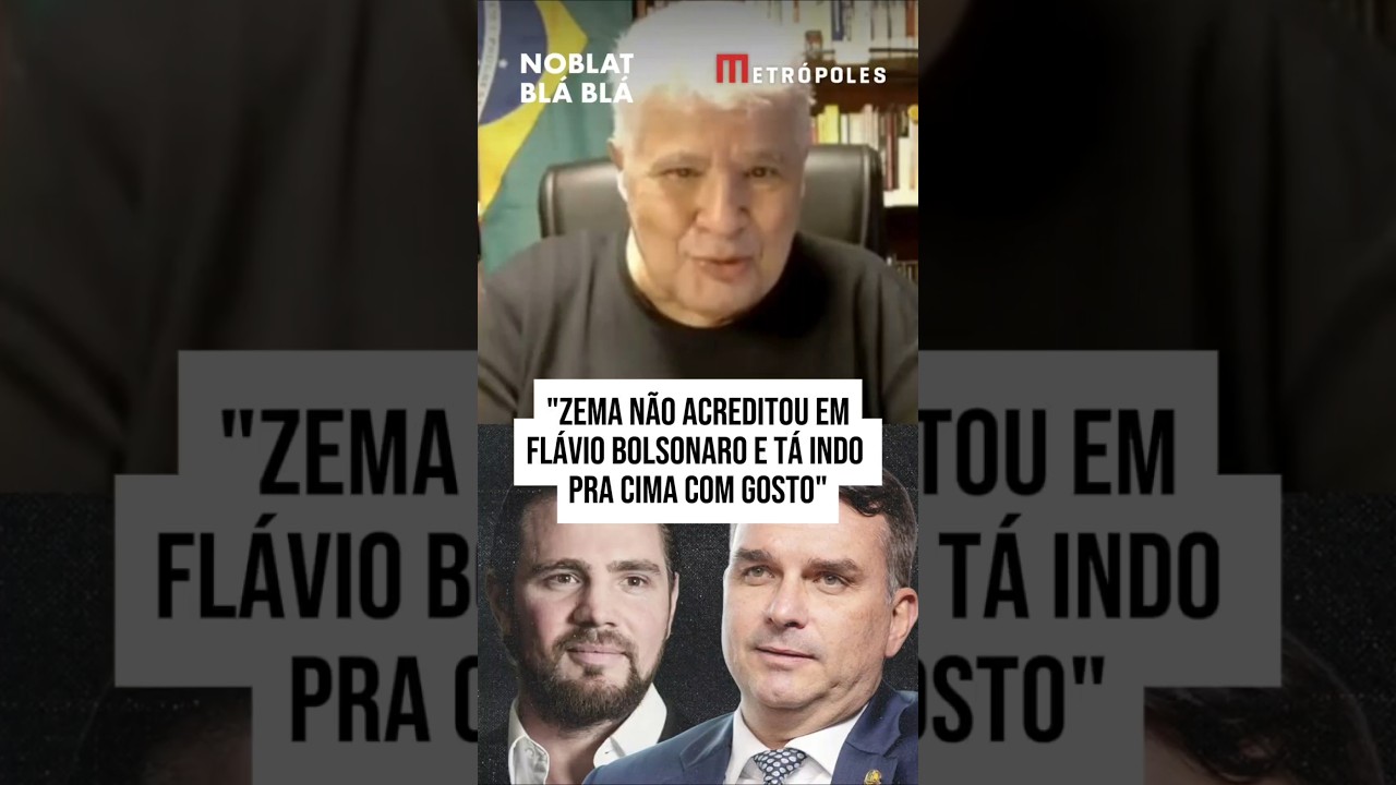 Flávio Bolsonaro é atacado por Zema: "imperdoável" #shorts #vorcaro #master #noticias #política