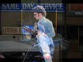 The Jonas Brothers running errands around LA on 4/15/08