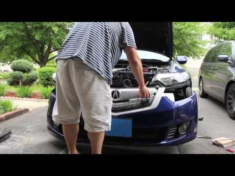 Acura TSX Front Bumper Removal 2009-2013 (CU2/ Accord Euro)