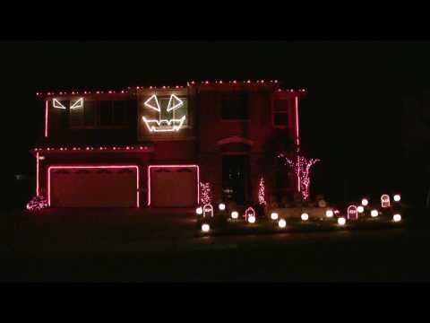 Thriller Halloween Light Show