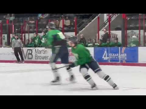 Ryan Starman NAHL exhibition game North Iowa