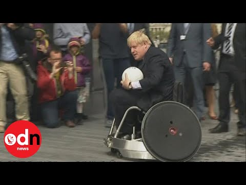 London's Mayor Plays Wheelchair Rugby