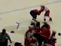 Danbury Madhatters bench clearing brawl vs  Brooklyn Aces