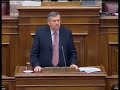 Stefanos Manos in Parliament February 2, 2007 on Censure Motion against ND government