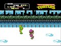 part 2 of tmnt 2 for the nes. into the sewers, then into the snow! commentary: 0:01 - you knew there had to be at least one sewer. you can walk in the water down there just fine. 0:20 - sledgehammer foots are best dealt with using jumpkicks. 0:46 - gah. mousers. try and kill them with a special attack as they jump through the wall, because if they get loose, they can become a total pain in the rear. if they do get past you, try jumpkicks. if they latch on to you, ram the buttons to shake them off. 1:27 - as you can see, the buggers can be hard to hit. 2:40 - this part is interesting. you can stay on the upper level and run under the gate, or you can try and 
