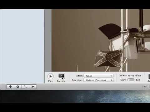 Burning an iPhoto Slideshow onto a DVD using Roxio Toast