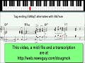 piano video tutorial