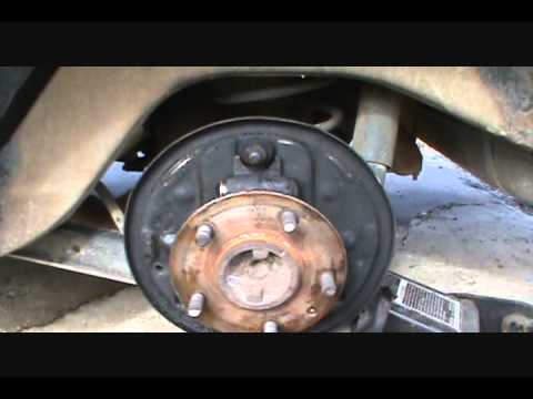 Fix rear brakes, 1987 Pontiac Grand Prix