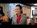 interview : ines sastre au troph�e novotel des personnalit�s.
