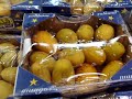 Manila Mango and Honey Manila Mango  Marketed in the US is from Vera Cruz State in Mexico and is cross bred from ataulfo and philippine caracao mango during the galleon trade. Original Philippine Carabao Mango will be Available at the Mainland Next Year under the Brand 