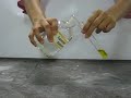 Testing cation - iron(III) with aq NH4