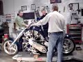 This motorcycle made by JRL is just awesome. Powered by a radial engine. I haven't seen anything like that ever. Notice how fast it revs up.Go here for some faq :http://www.jrlcycles.com/page/page/4200738.htmHere is another radial engine powered motorcycle. Its made by Jesse James :http://thekneeslider.com/archives/2006/05/10/radial-engine-powered-motorcycle/Though I respect Jesse James' creations very much, I think the JRL cycle is much more sleek.