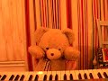nounours au piano nounours au piano
