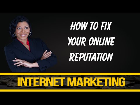 how to repair online reputation