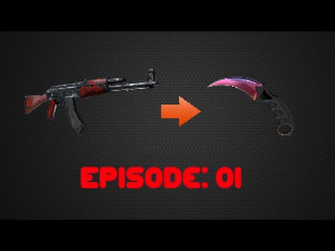 CSGO +rep Trading from Nothing to Knife? :: Episode 1 – $5 Profit!