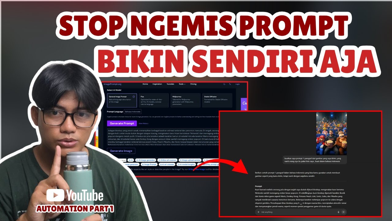STOP Ngemis Prompt! Ini RAHASIA Mengetahui Prompt Gambar AI