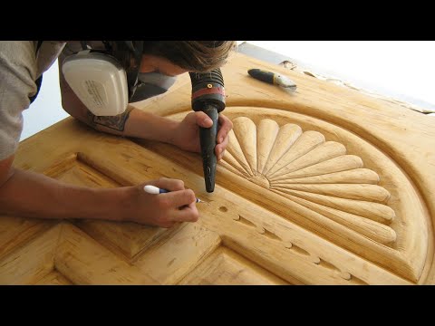 how to wood door
