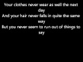Click here to watch this video Absolutely (Story of a Girl) Lyrics