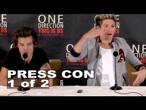 One Direction: This is Us: Harry Styles & Niall Horan Press Conference 1 of 2 One Direction: This is Us: Harry Styles & Niall Horan Press Conference 1 of 2