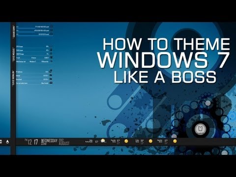 how to theme windows 7