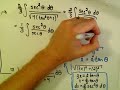 Trigonometric Substitution - Example 2 Trigonometric Substitution - Example 2