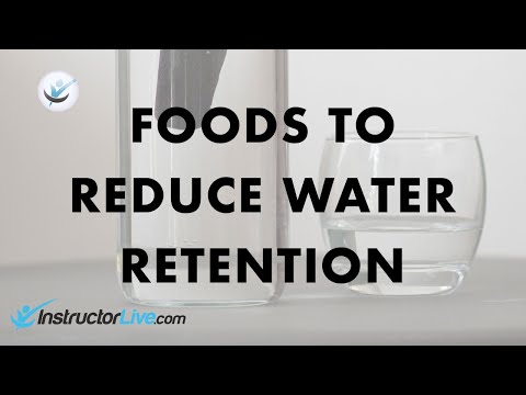how to reduce water retention