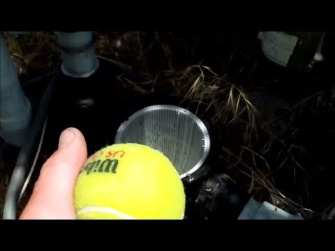 how to drain quick set pool