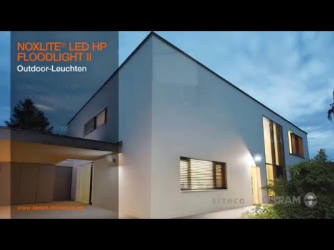 OSRAM NOXLITE LED FLOODLIGHT II: Moderne Flutlichtstrahler mit High-Power-LED