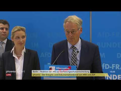 Pressekonferenz der AfD-Fraktion zur bundesweiten P ...