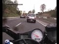 Yamaha YZF R6 freeway ride Yamaha YZF R6 freeway ride