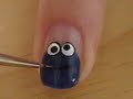 Cookie Monster Nails