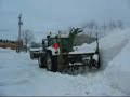 Fendt 712 + Beaulieu 102 Inch snow blower