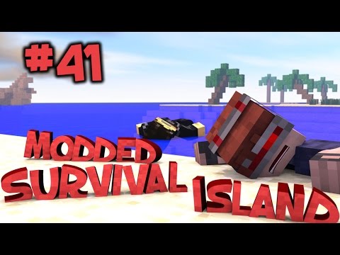 Survival Island Modded - A Diamond Creeper! Part 41