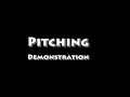 Pitching Demonstration With Mister Baseball