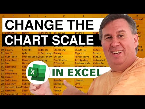 how to set axes in excel