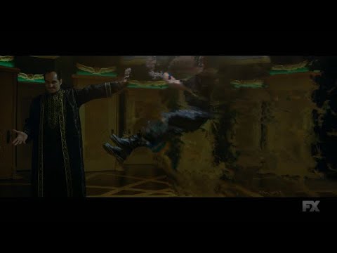 LEGION----DAVID AND LEGION BATTLES AMAHL FAROUK TO THE DEATH ---HD