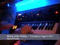moog little phatty toccata and fugue in dm