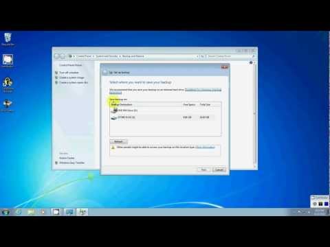 how to backup windows 7
