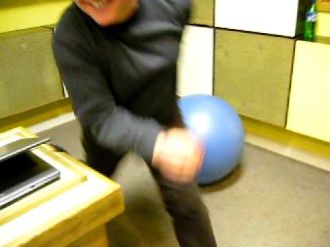 how to repair gym ball