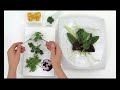 flower and pistachio salad
